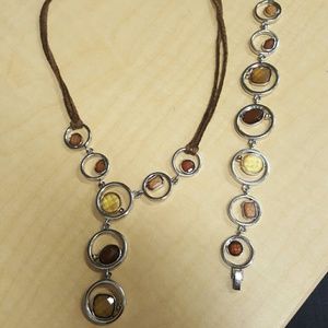 Lia Sophia Alex Necklace and Bracelet